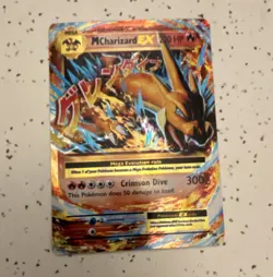 Pokemon M Charizard EX 13/108 Evolutions Holo Ultra Rare Mega 220 HP English - Image 1