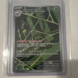 Pokemon Team Rocket's Spidops SV10 Illustration Rare Holo 130 HP 187/182 Eng - Image 1