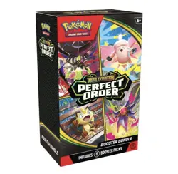 Pokemon TCG: Mega Evolution-Perfect Order Booster Bundle (6 Packs) New Sealed - Image 1
