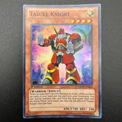 YuGiOh Tasuke Knight GAOV-EN004 Super Rare 1st Edition NM - Image 1
