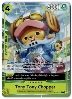 Tony Tony Chopper ST29-007 Common Alt Art Starter Deck 29 One Piece Mint NM - Image 1