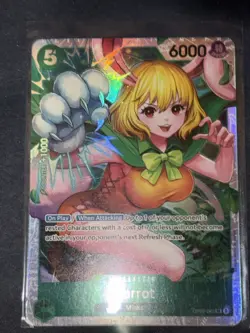 Carrot OP08-023 SR Holo One Piece CCG Character 6000 Power 5 Cost - Image 1