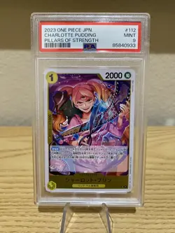 2023 One Piece Pillars Of Strength Charlotte Pudding #112 PSA 10 GEM MINT JPN - Image 1
