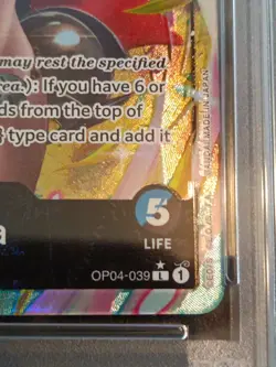 2023 One Piece Rabecca PSA 10 Alternate Art Op-04 039 - Image 2