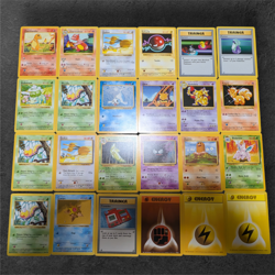 Pokemon Card Lot Vintage English Base Jungle Fossil Bulbasaur Charmander - Image 2