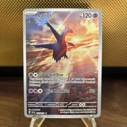 Latios 203/191 Illustration Rare Surging Sparks Pokemon Card NM - Image 1