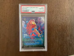 PSA 10 ENCHANTED Lorcana Mufasa Ruler of Pride Rock - Image 1