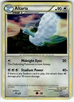 Altaria 2/102 Triumphant LP Pokemon Card TCG - Image 1