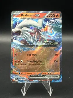 Reshiram ex (Journey Together Stamped) 030/159 Miscellaneous Cards & Products... - Image 1