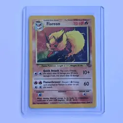 Pokemon TCG Cards Flareon 10/110 Legendary Collection Holo Rare - Image 1