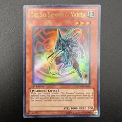 YuGiOh The Six Samurai - Yariza RYMP-EN090 Ultra Rare 1st Edition NM - Image 1