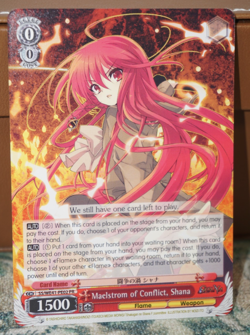 Shakugan no Shana Maelstrom of Conflict Weiss Schwarz English PR Promo Card - Image 2