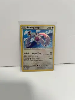 Pokemon Shining Lugia Shining Rare Holo Promo SM82 Shining Legends Card MP - Image 1