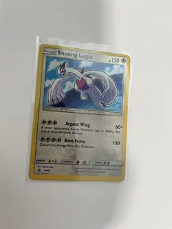Pokemon Shining Lugia Shining Rare Holo Promo SM82 Shining Legends Card MP - Image 3