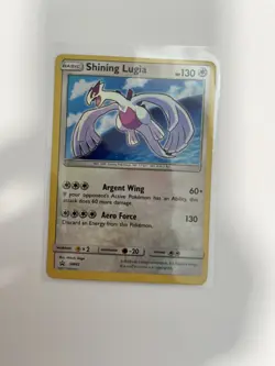 Pokemon Shining Lugia Shining Rare Holo Promo SM82 Shining Legends Card MP - Image 5