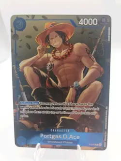 Portgas.D.Ace (Tin Pack Set Vol. 2) P-074 One Piece Promotion Cards Foil - Image 1