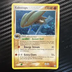 Pokemon Card - Kabutops Legend Maker 7/92 Holo Rare MP - Image 1