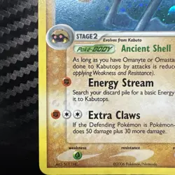 Pokemon Card - Kabutops Legend Maker 7/92 Holo Rare MP - Image 4