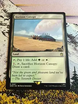Horizon Canopy NM Doctor Who MTG Magic The Gathering Land English Card - Image 2