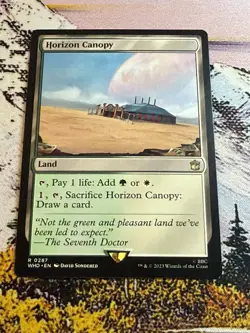 Horizon Canopy NM Doctor Who MTG Magic The Gathering Land English Card - Image 3
