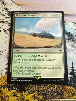 Horizon Canopy NM Doctor Who MTG Magic The Gathering Land English Card - Image 5