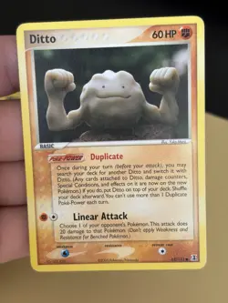 Pokemon EX Delta Species Ditto Lot 4 Cards Charmander Pikachu Geodude Squirtle - Image 5