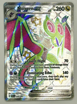 Pokemon Card Noivern ex 220/091 Paldean Fates Holo Shiny Ultra Rare NM - Image 1