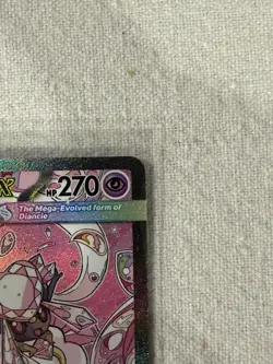 Pokemon Mega Diancie EX Holo Card 282/217 270 HP - English - Image 4