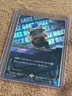 Teemo - Scout (GG EZ) - Riftbound Organized Play Promotional Cards (OPP) - Image 1