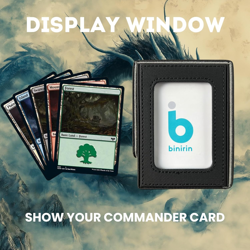 MTG Deck Box with 2 Commander Display Windows Double Deck Box for 280+ Single - Image 3