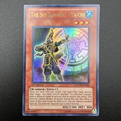 YuGiOh The Six Samurai - Yaichi RYMP-EN088 Ultra Rare 1st Edition NM - Image 1