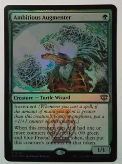 Ambitious Augmenter *FOIL Rare* Magic MtG x1 Secrets of Strixhaven - Image 1