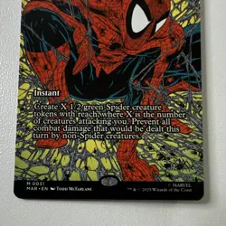 Arachnogenesis (Borderless) Marvel Universe Eternal-Legal Regular - Image 4