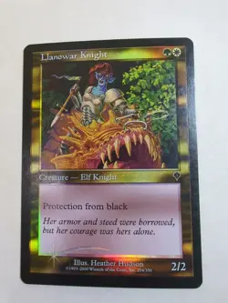 Lp Llanowar Knight - Foil Invasion Mtg - Image 1