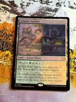 Temple Garden Mtg Foil Lorwyn Eclipsed - Image 1