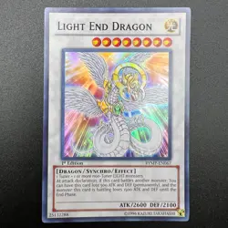 YuGiOh Light End Dragon RYMP-EN067 Super Rare 1st Edition NM - Image 1
