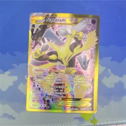 Pokemon Alakazam EX Secret Rare Full Art Holo 125/124 Fates Collide 160 HP - Image 1