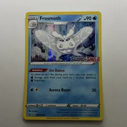 Pokemon - Sword & Shield - STAFF PRE-RELEASE PROMO - Frosmoth - SWSH007 - NM - Image 1