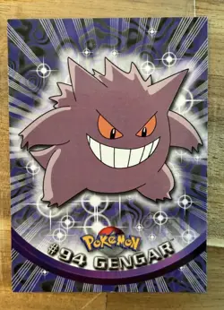 Gengar Non-Holo Topps Series 2 Ex/NM 94 Blue Label Pokemon - Image 1