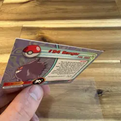 Gengar Non-Holo Topps Series 2 Ex/NM 94 Blue Label Pokemon - Image 4