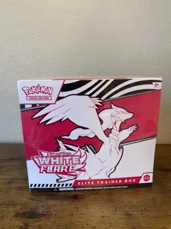 *NEW/SEALED* Pokemon TCG Scarlet & Violet White Flare Elite Trainer Box ETB - Image 1