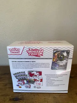 *NEW/SEALED* Pokemon TCG Scarlet & Violet White Flare Elite Trainer Box ETB - Image 4