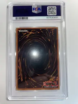 YuGiOh Gaia The Fierce Knight LOB-006 Glossy 1st Edition PSA 10 Gem Mint - Image 2