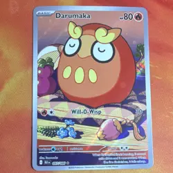 Pokemon Darumaka Illustration Rare Holo Sv: Black Bolt 097/086 English - Image 1