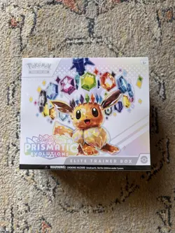 Pokemon Scarlet & Violet Prismatic Evolutions Elite Trainer Box ETB NEW SEALED - Image 1