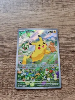 Pokemon Paldea Adventure Chest Pikachu SVP 088 Black Star Promo Box Fresh - Image 1