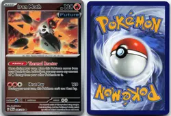 IRON MOTH 028/182 RARE PARADOX RIFT POKEMON REVERSE HOLO NM - Image 3