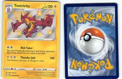 TOXTRICITY SV042/SV122 RARE SHINY SHINING FATES SHINY VAULT POKEMON NM - Image 1