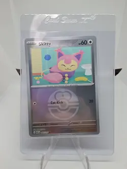 Pokemon TCG Ascended Heroes Reverse Holo Skitty 165/217 LOVE BALL - Image 1