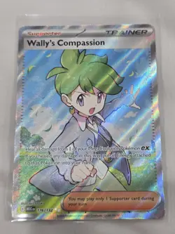Pokemon - 176/132 Wally's Compassion ME01 Mega Evolution Ultra Rare Holo NM TCG - Image 1